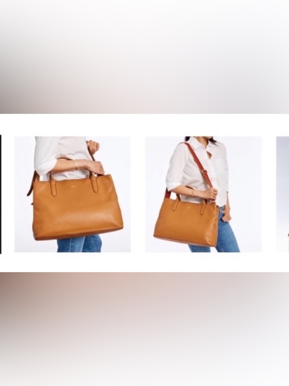 Mark & Graham CAROLINE LEATHER
HANDBAG, Camel